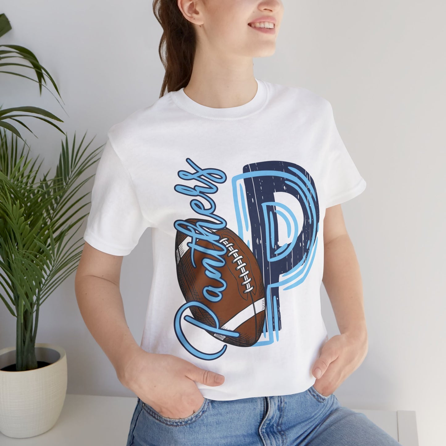 Panthers "P" Football Tee