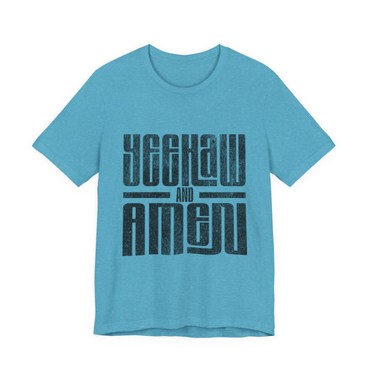 'Yeehaw and Amen" Vintage Tee