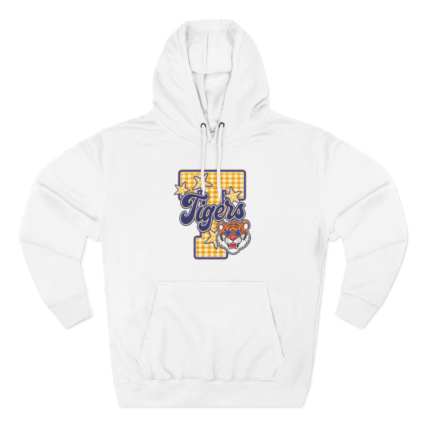 Frenship Tigers Gingham Hoodie