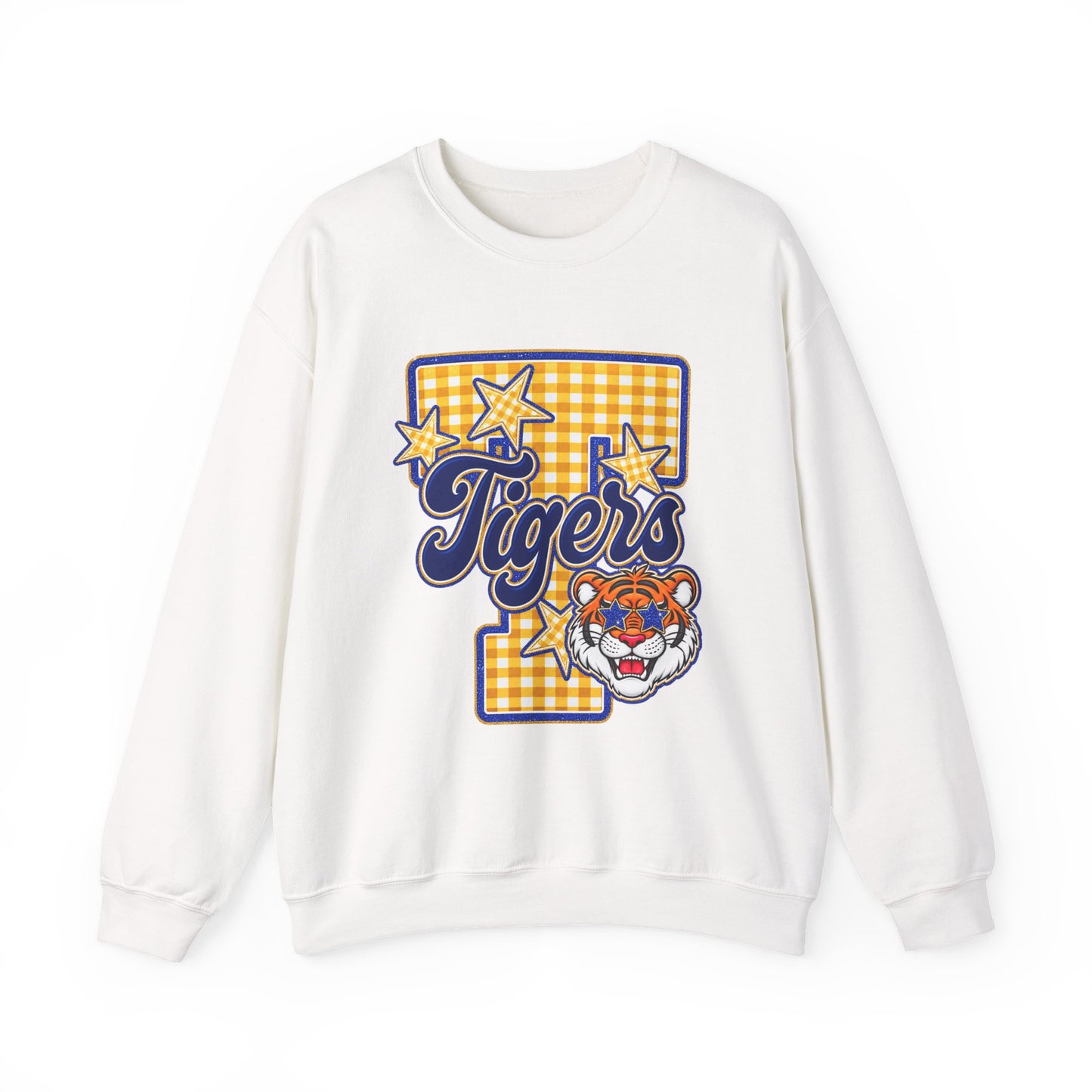 Frenship Tigers Gingham Sweatshirt