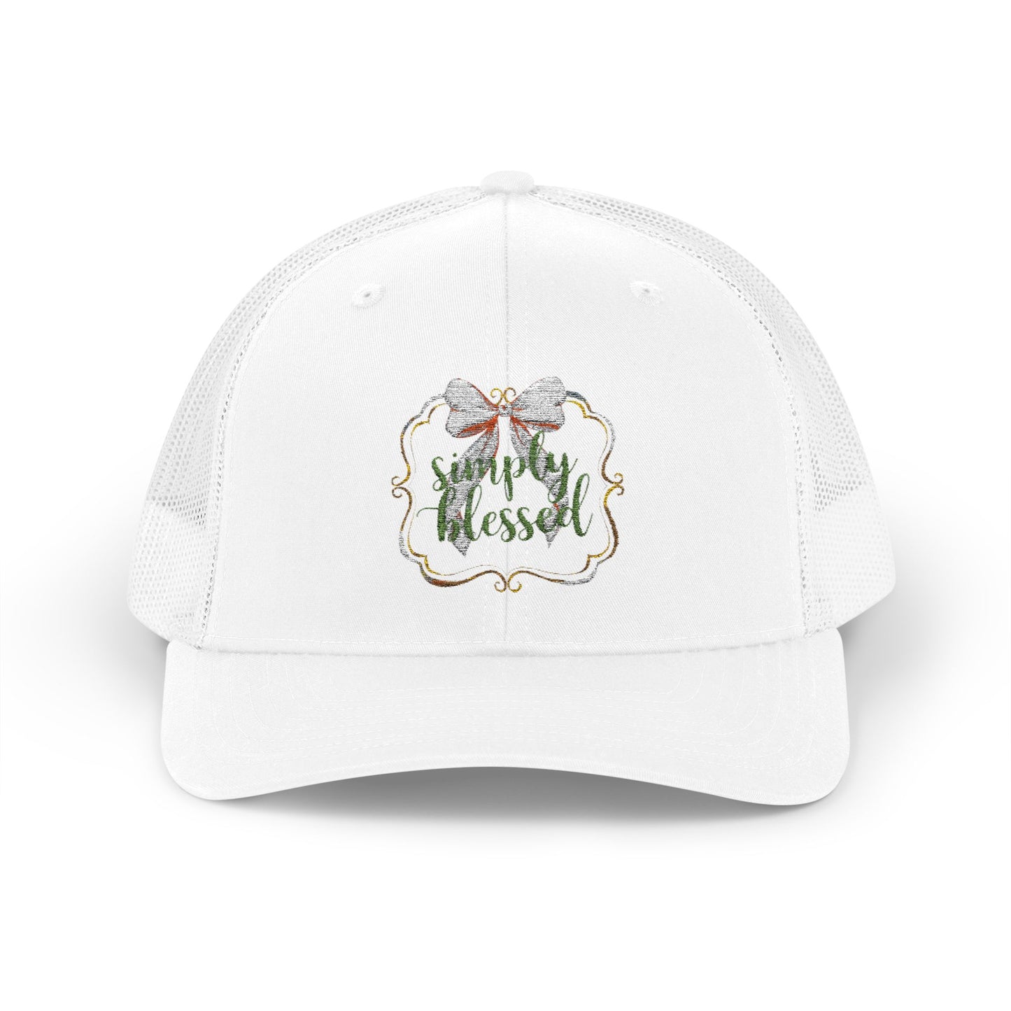 Blessed Floral Trucker Cap