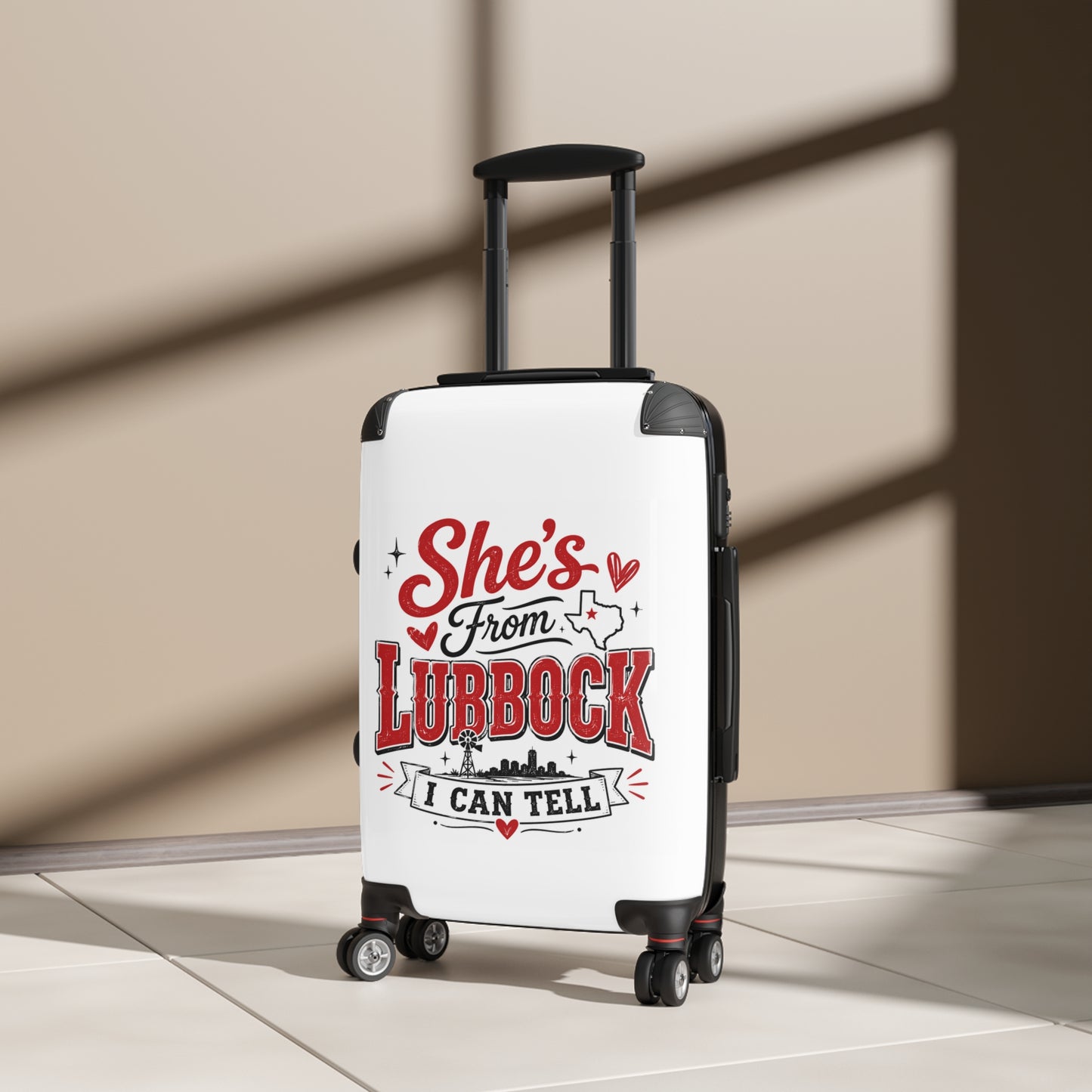 “She’s From Lubbock, I Can Tell” Suitcase