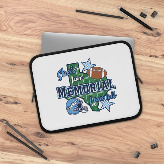 “She’s From Memorial” Laptop Sleeve