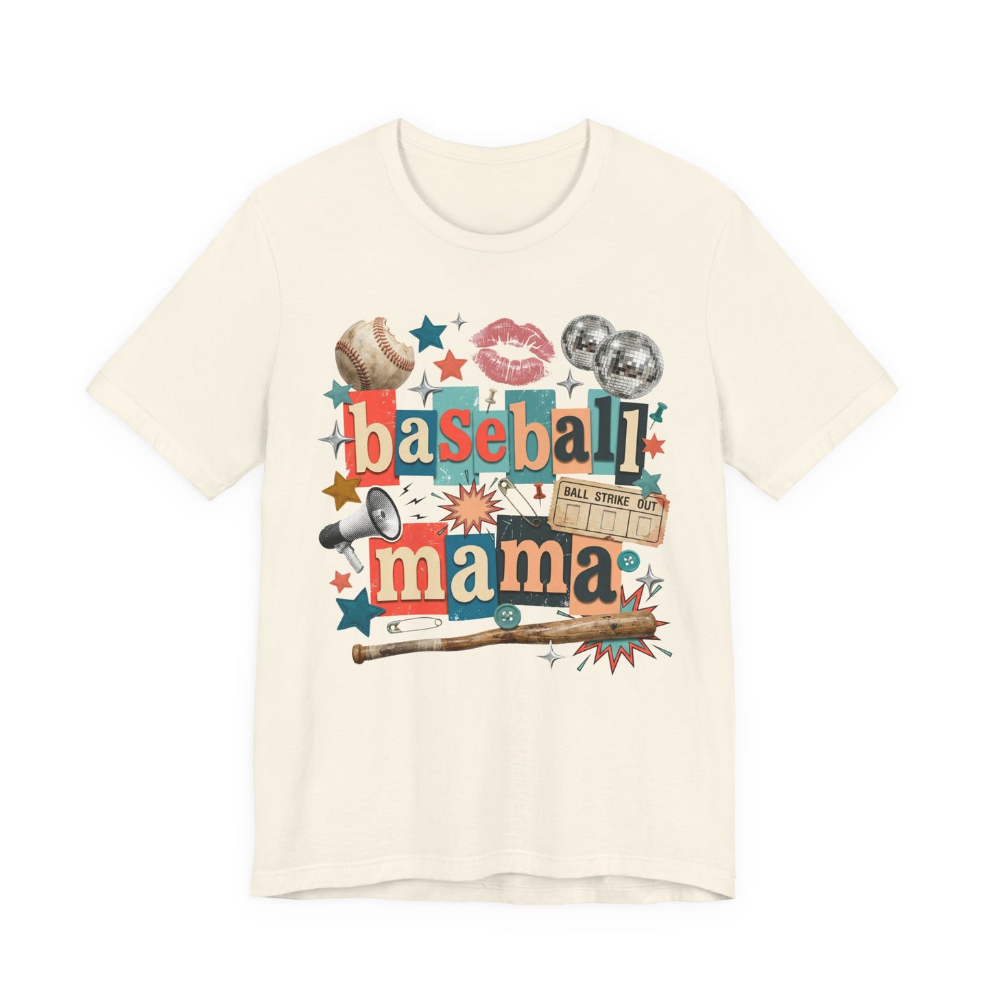 Retro Baseball Mama Tee