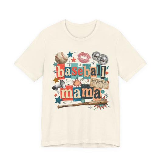 Retro Baseball Mama Tee
