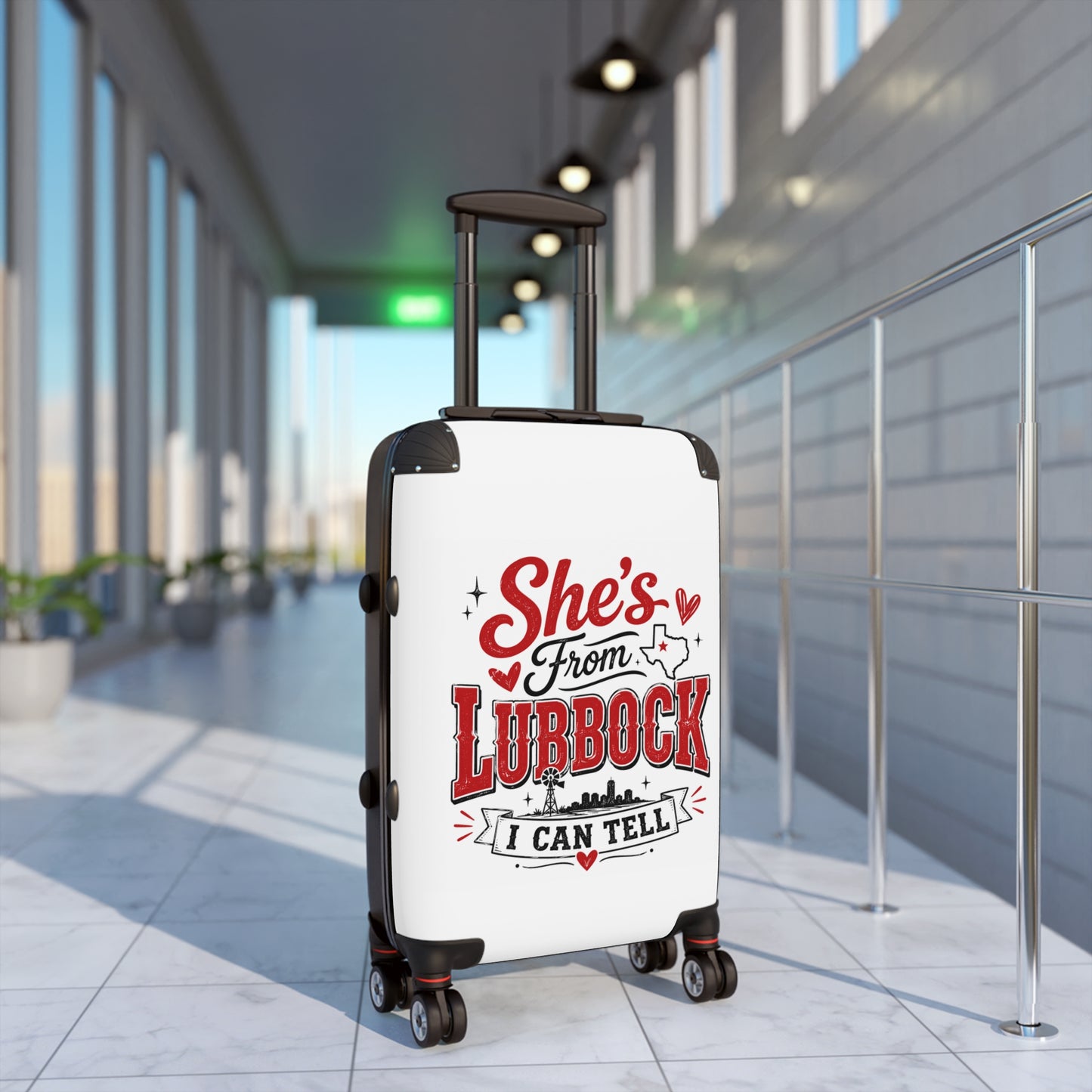 “She’s From Lubbock, I Can Tell” Suitcase