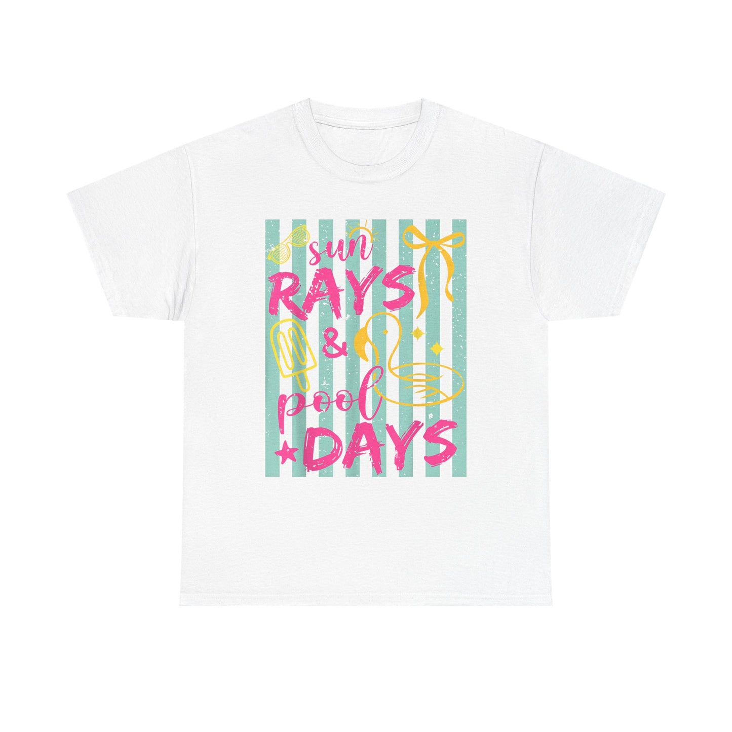Sun Rays & Pool  Days Tee