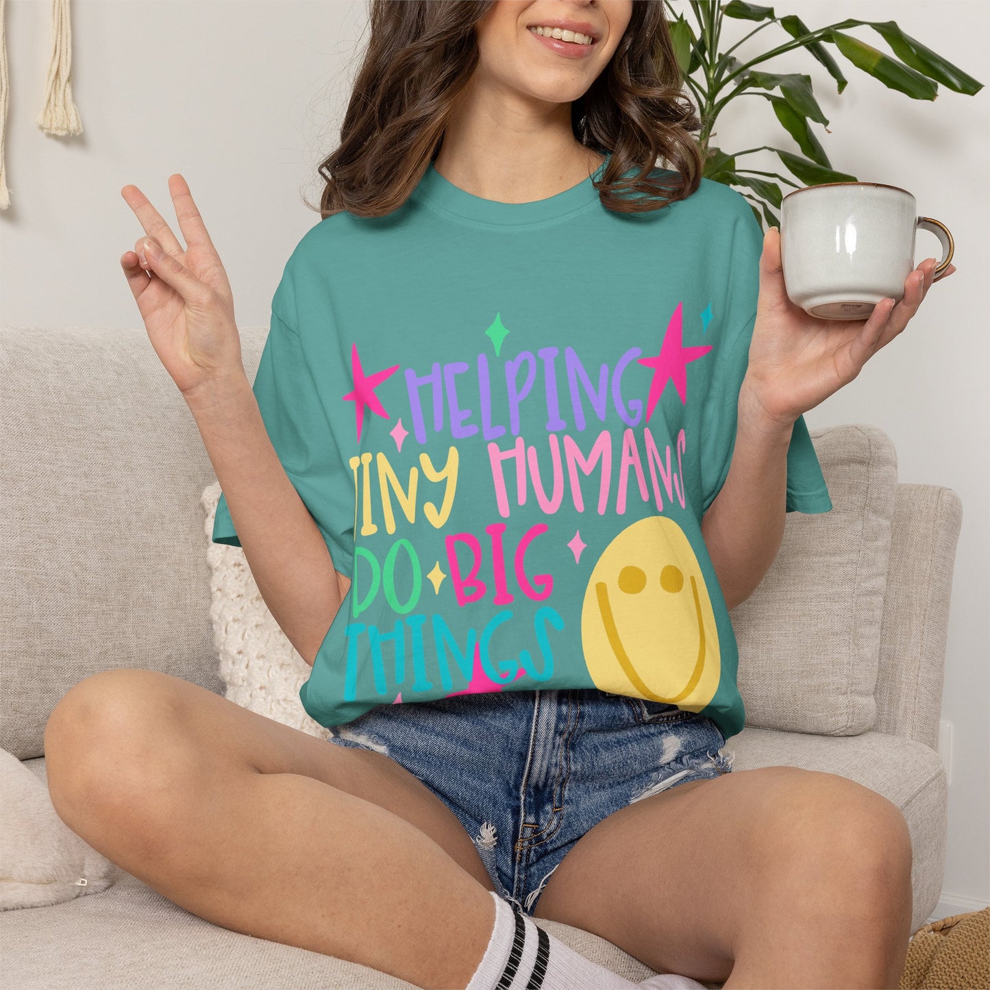 Helping Tiny Humans Do Big Things Tee