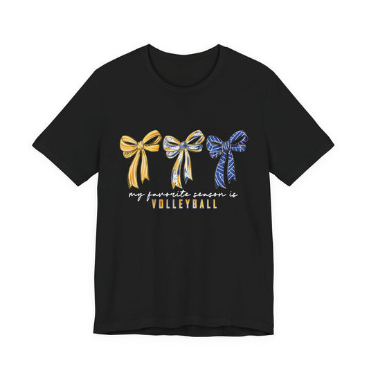 “My Favorite Season Is Volleyball” Tee
