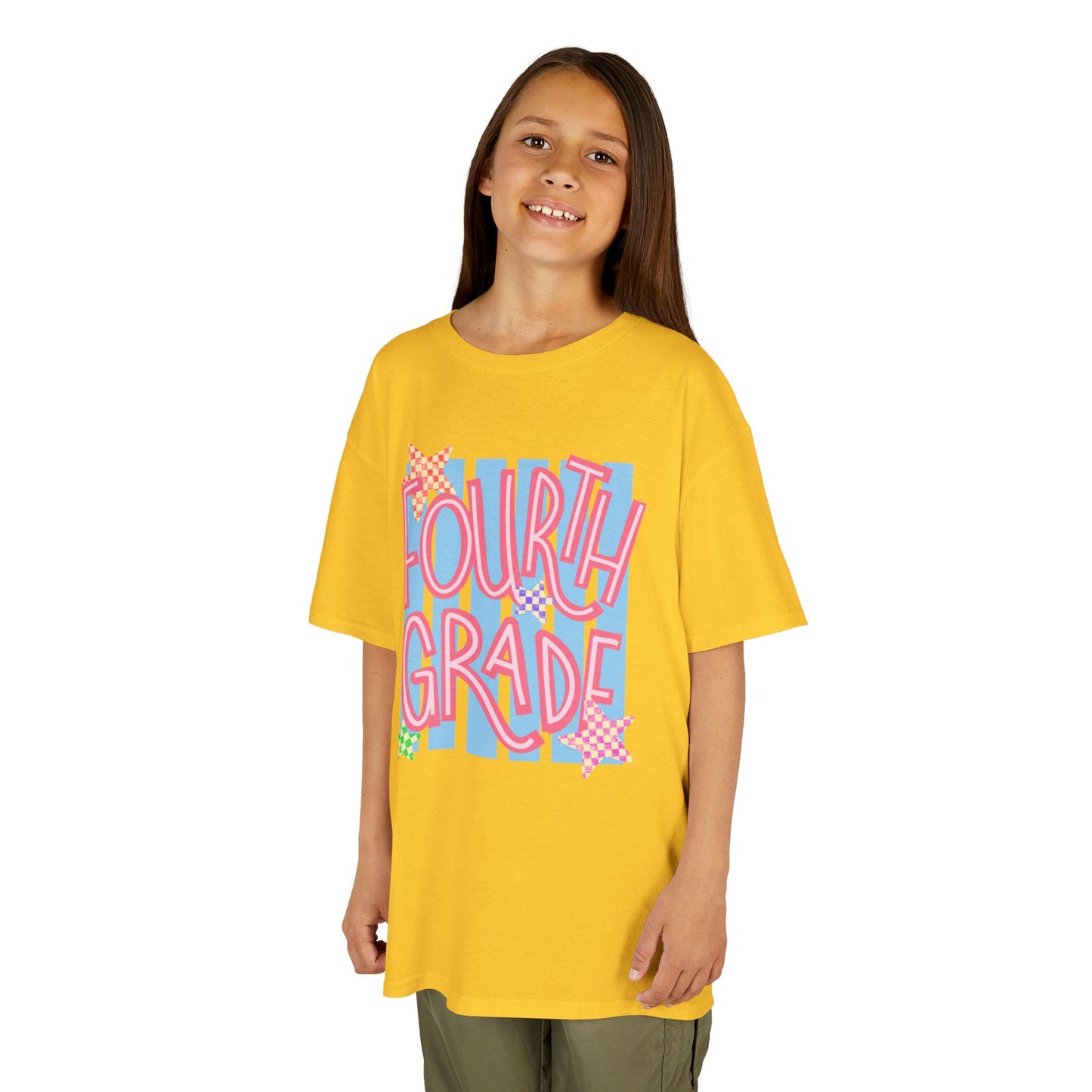 Fourth Grade Playful Back-to-School Tee