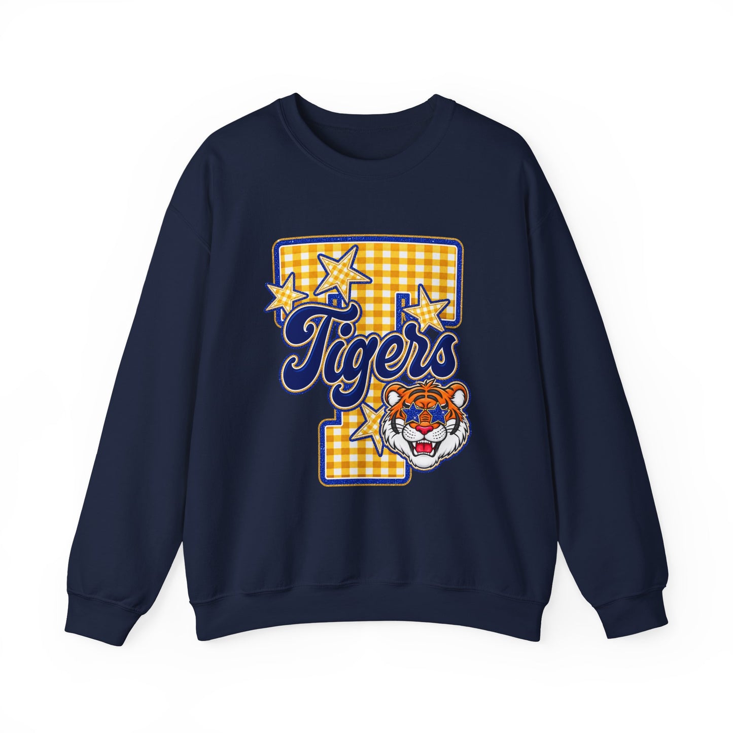 Frenship Tigers Gingham Sweatshirt