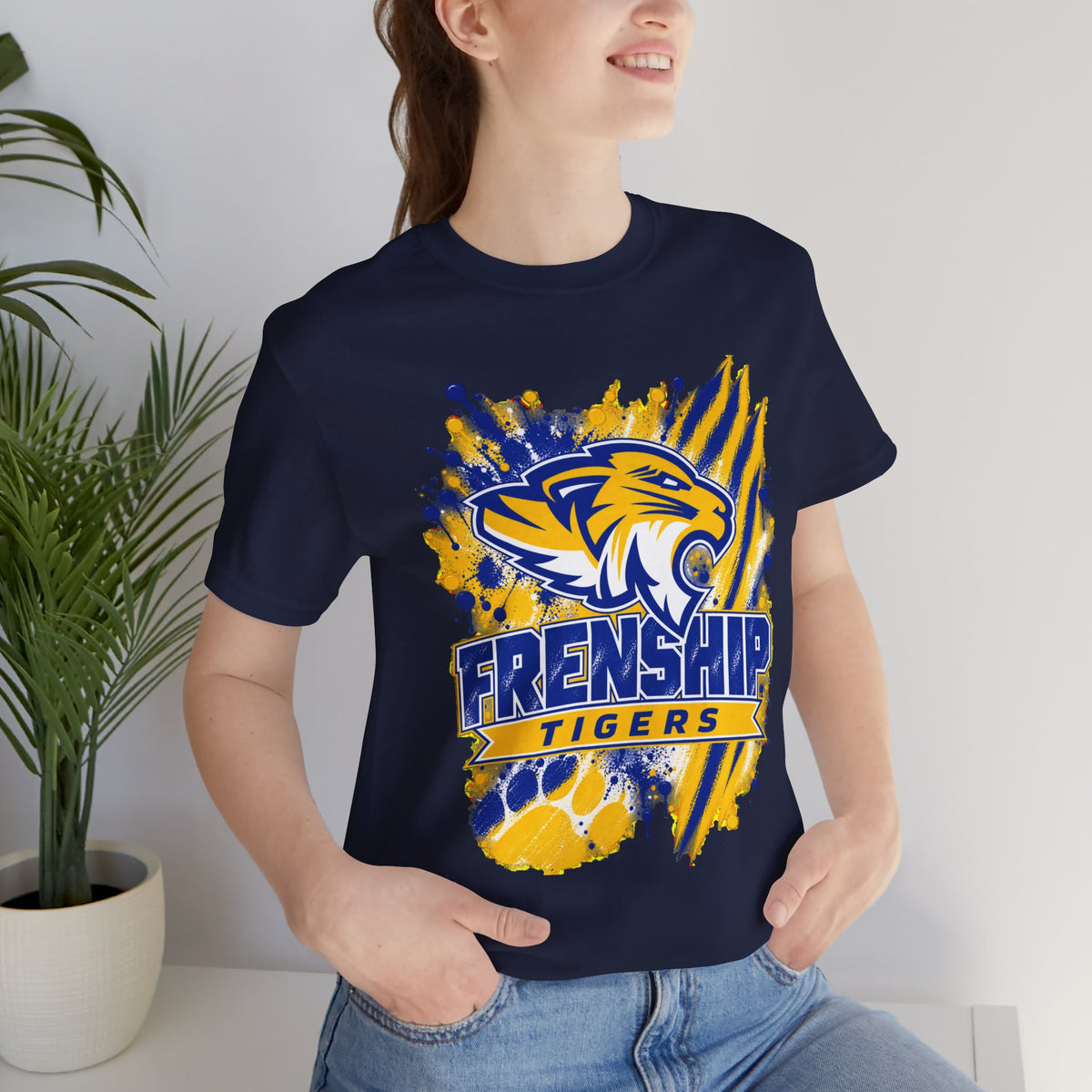Frenship Tigers Mascot Paw Tee