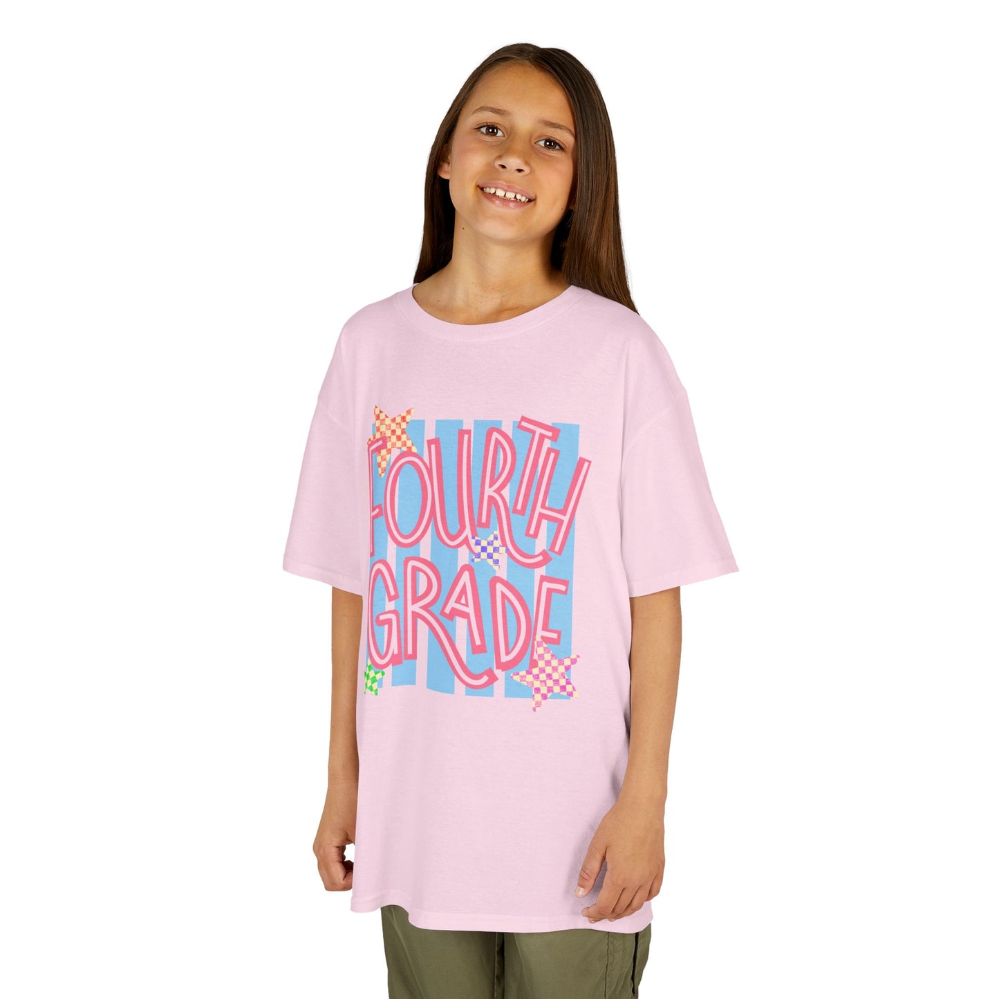 Fourth Grade Playful Back-to-School Tee