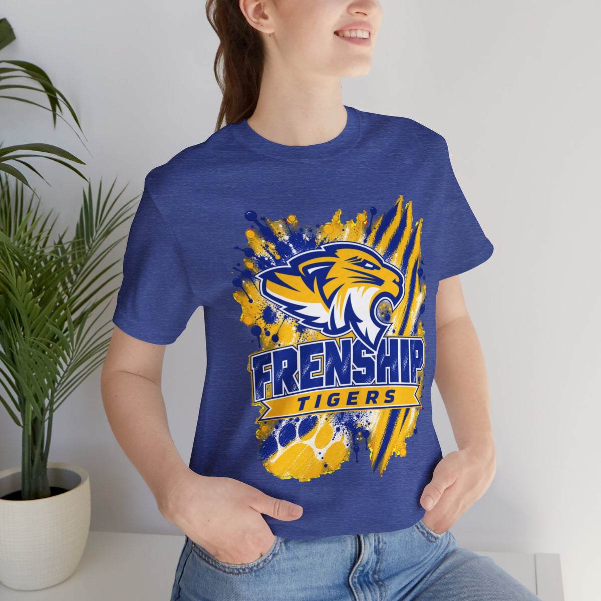 Frenship Tigers Mascot Paw Tee