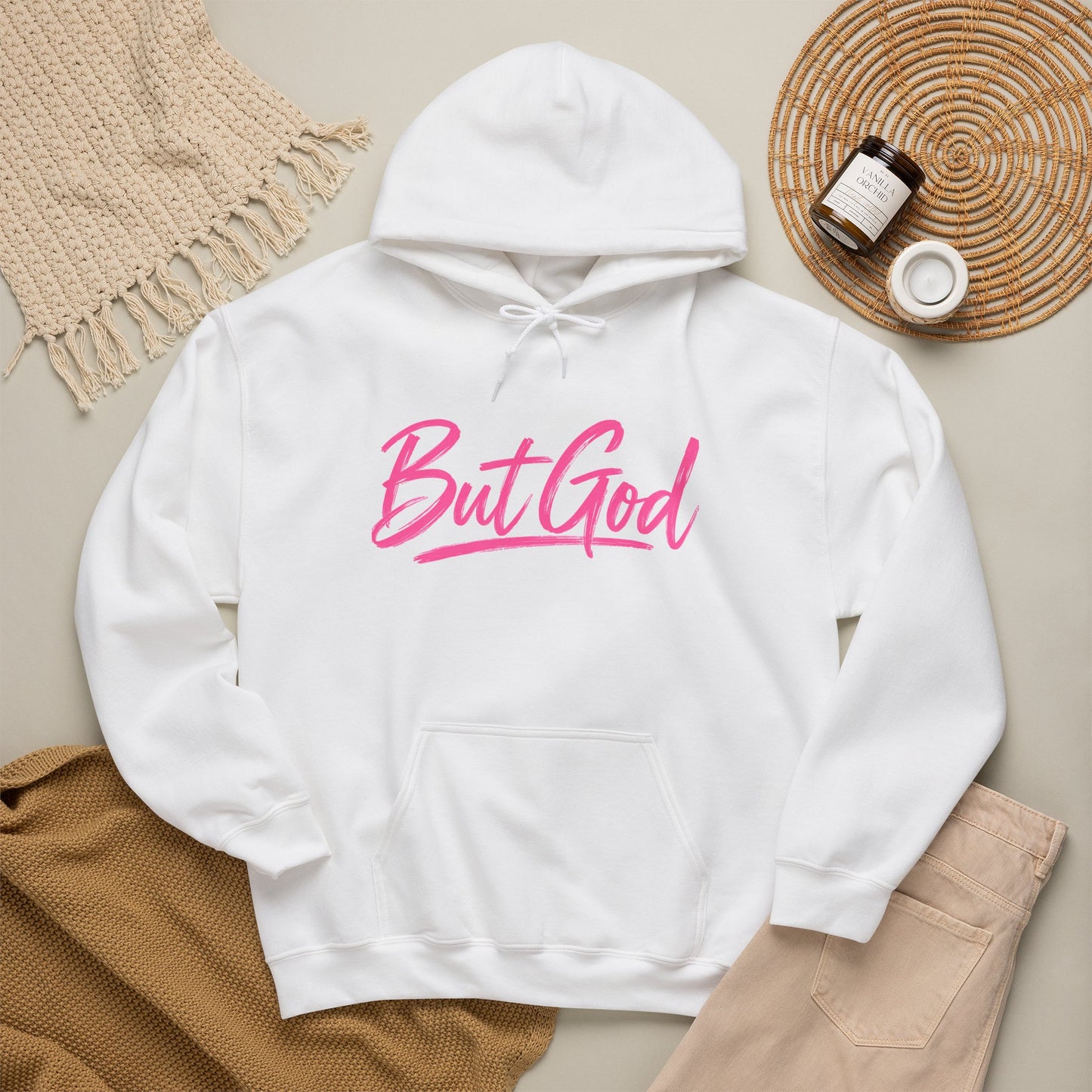 But God Hoodie - Pink