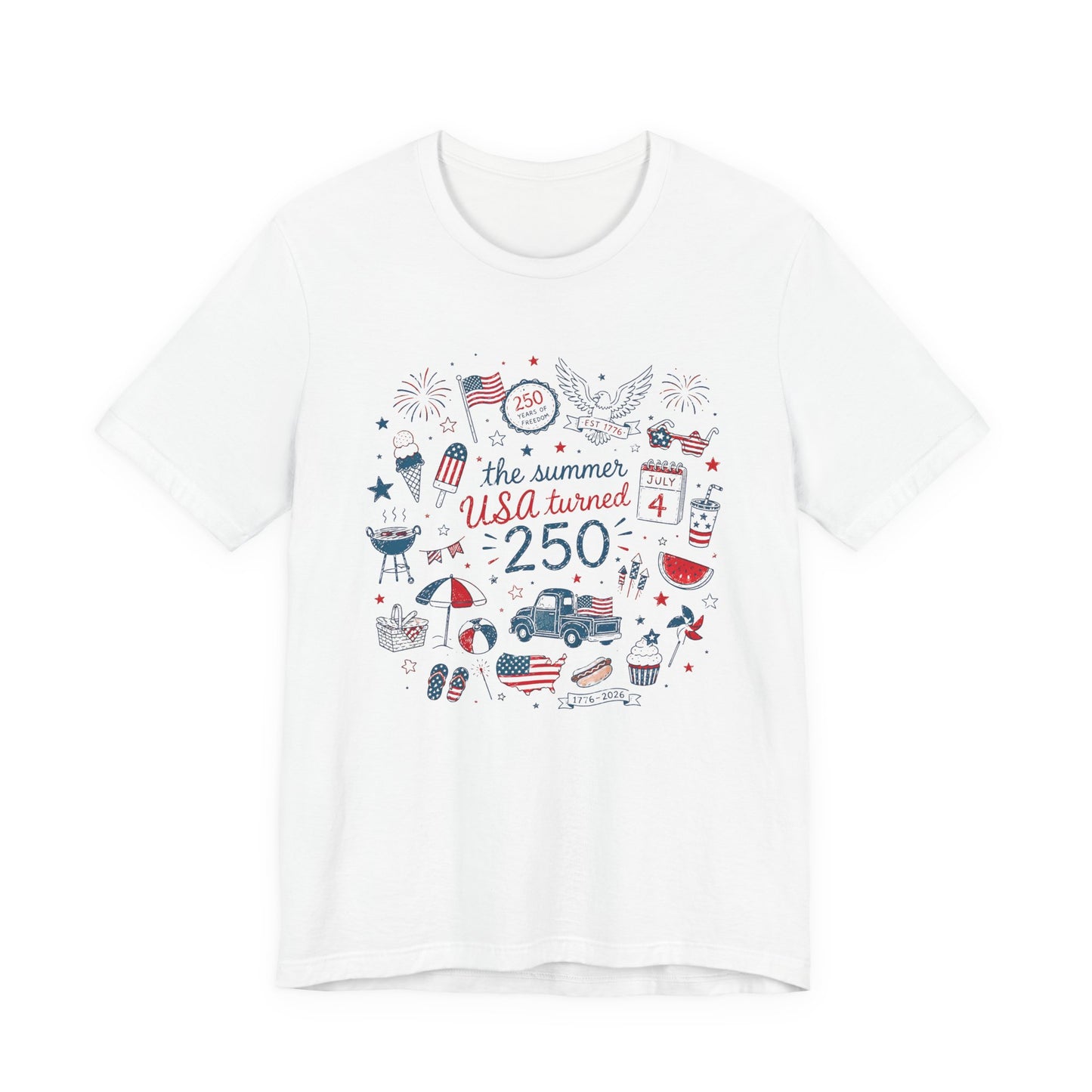 The Summer USA Turned 250 Tee