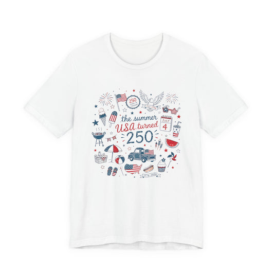 The Summer USA Turned 250 Tee