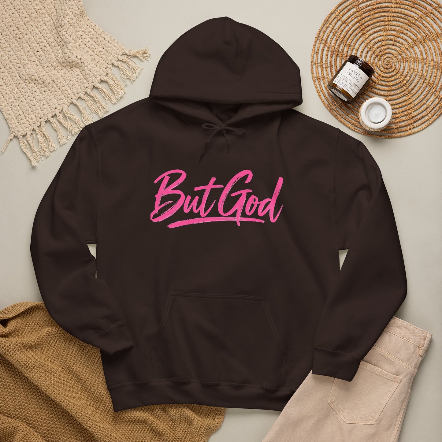 But God Hoodie - Pink