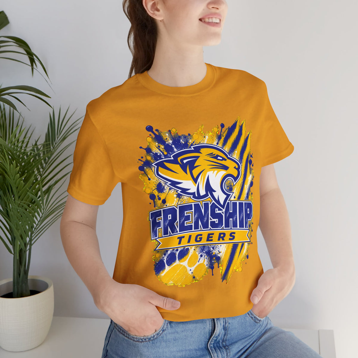 Frenship Tigers Mascot Paw Tee