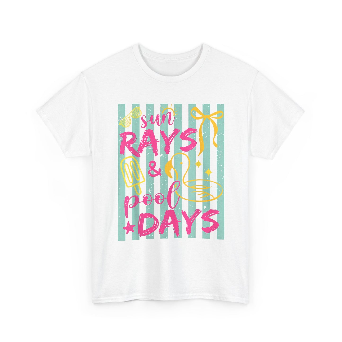 Sun Rays & Pool  Days Tee