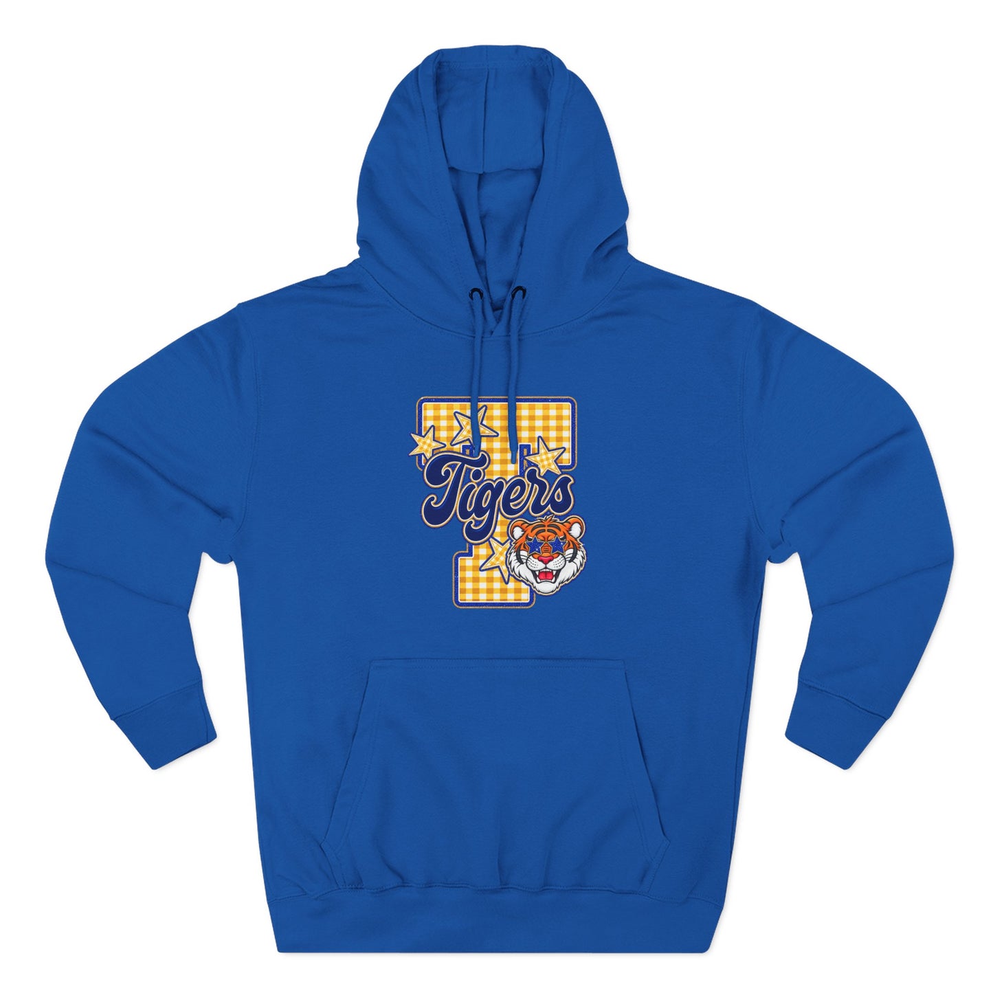 Frenship Tigers Gingham Hoodie