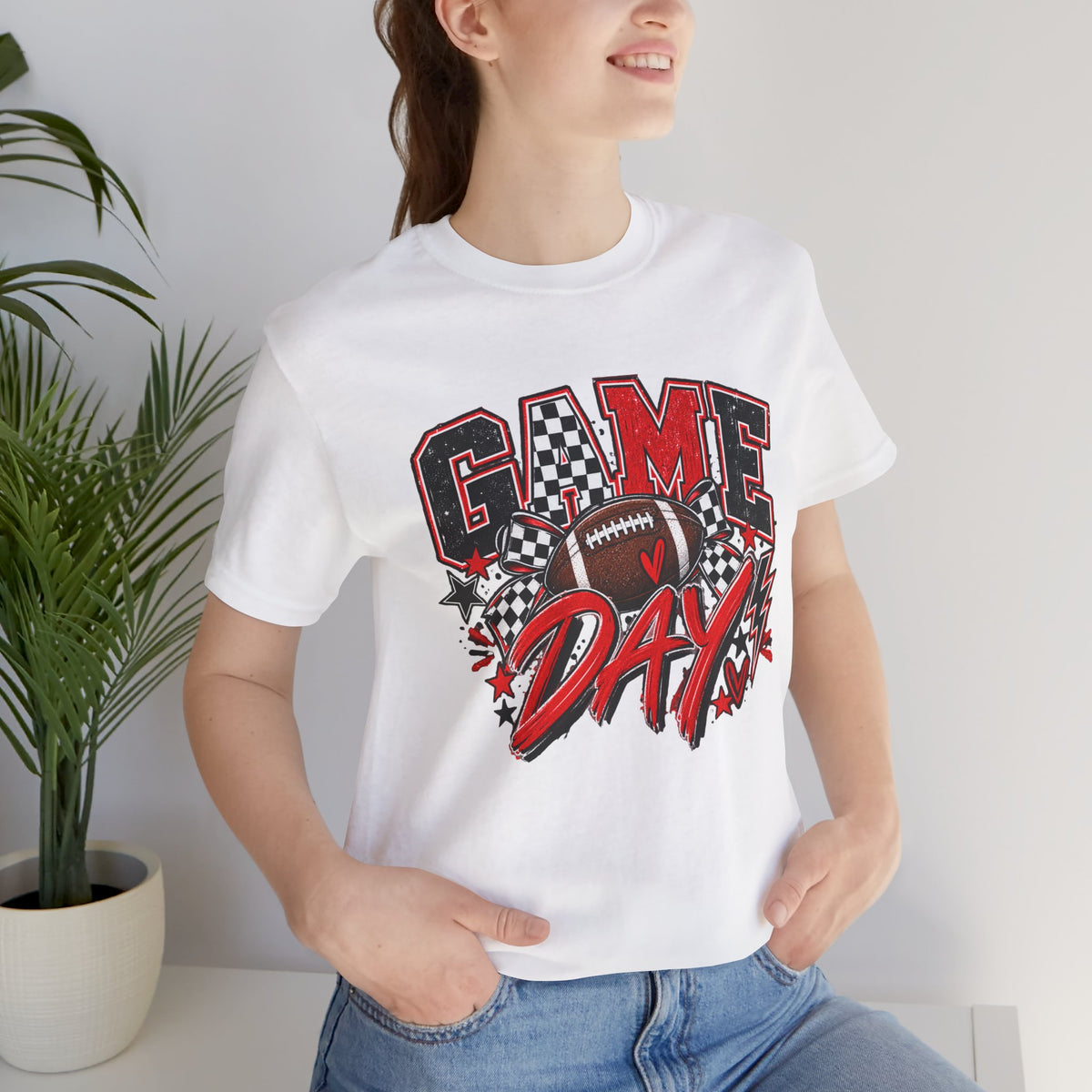 Game Day - Red/Black Football