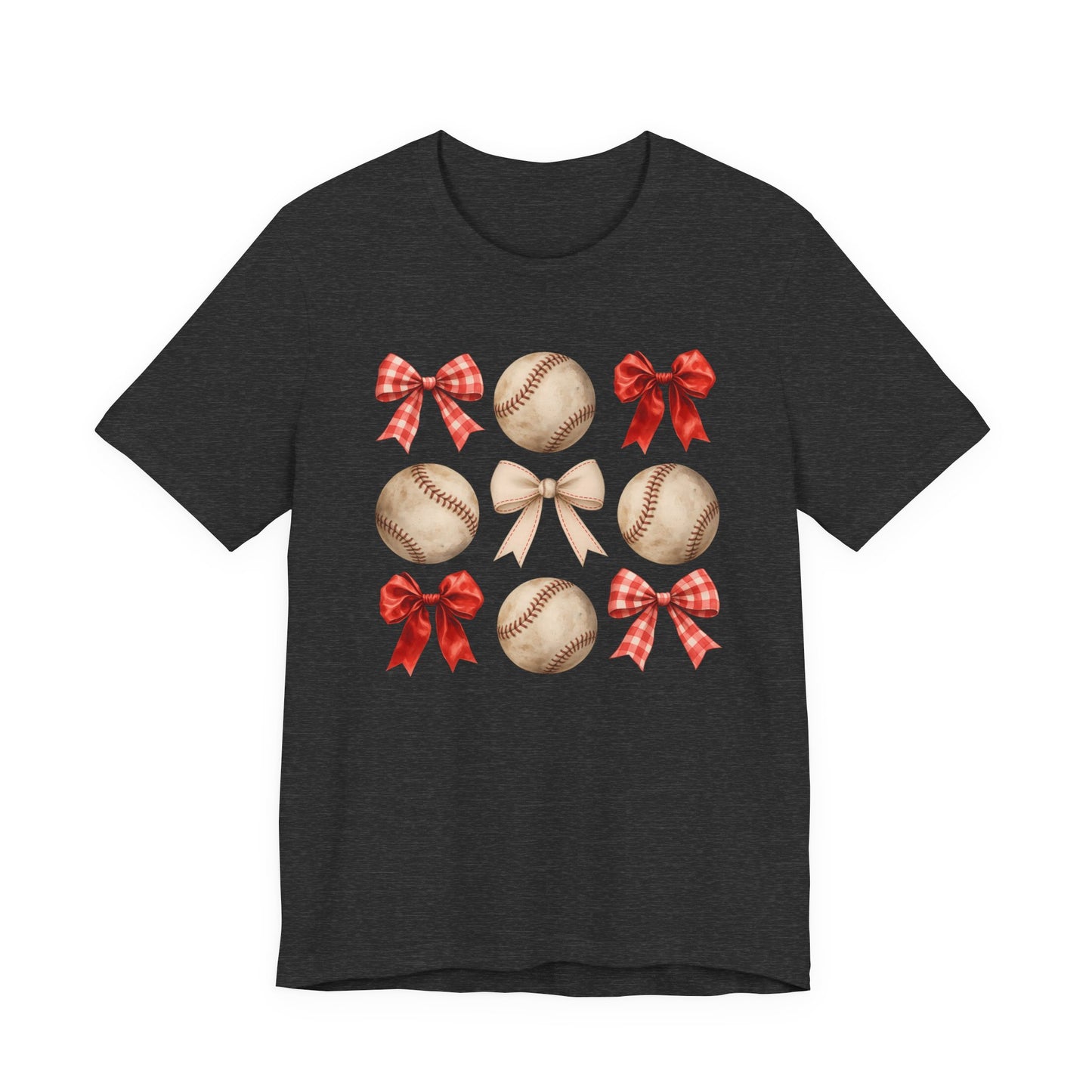 Baseball & Bows Graphic Tee