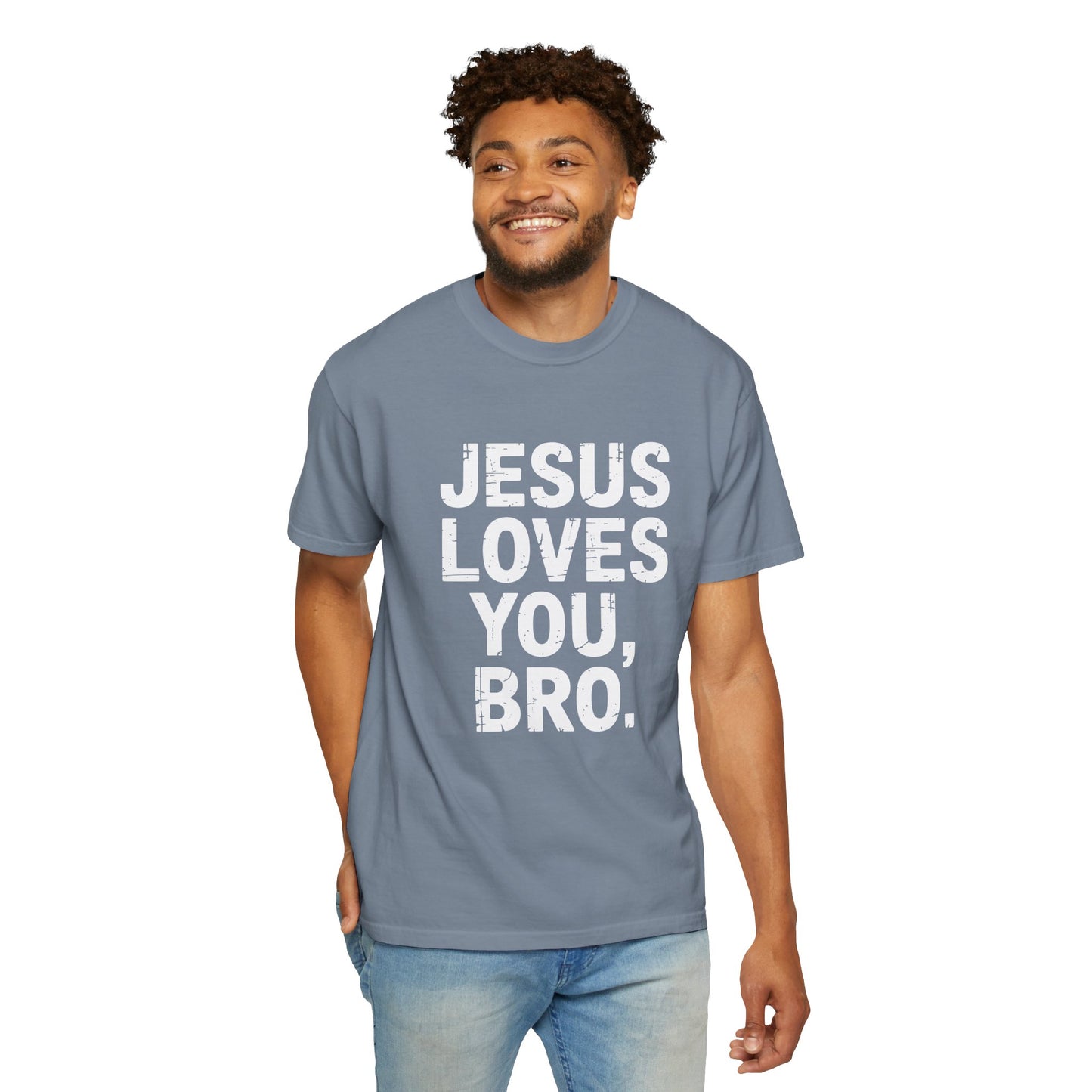 Jesus Loves You, Bro. Tee (White)