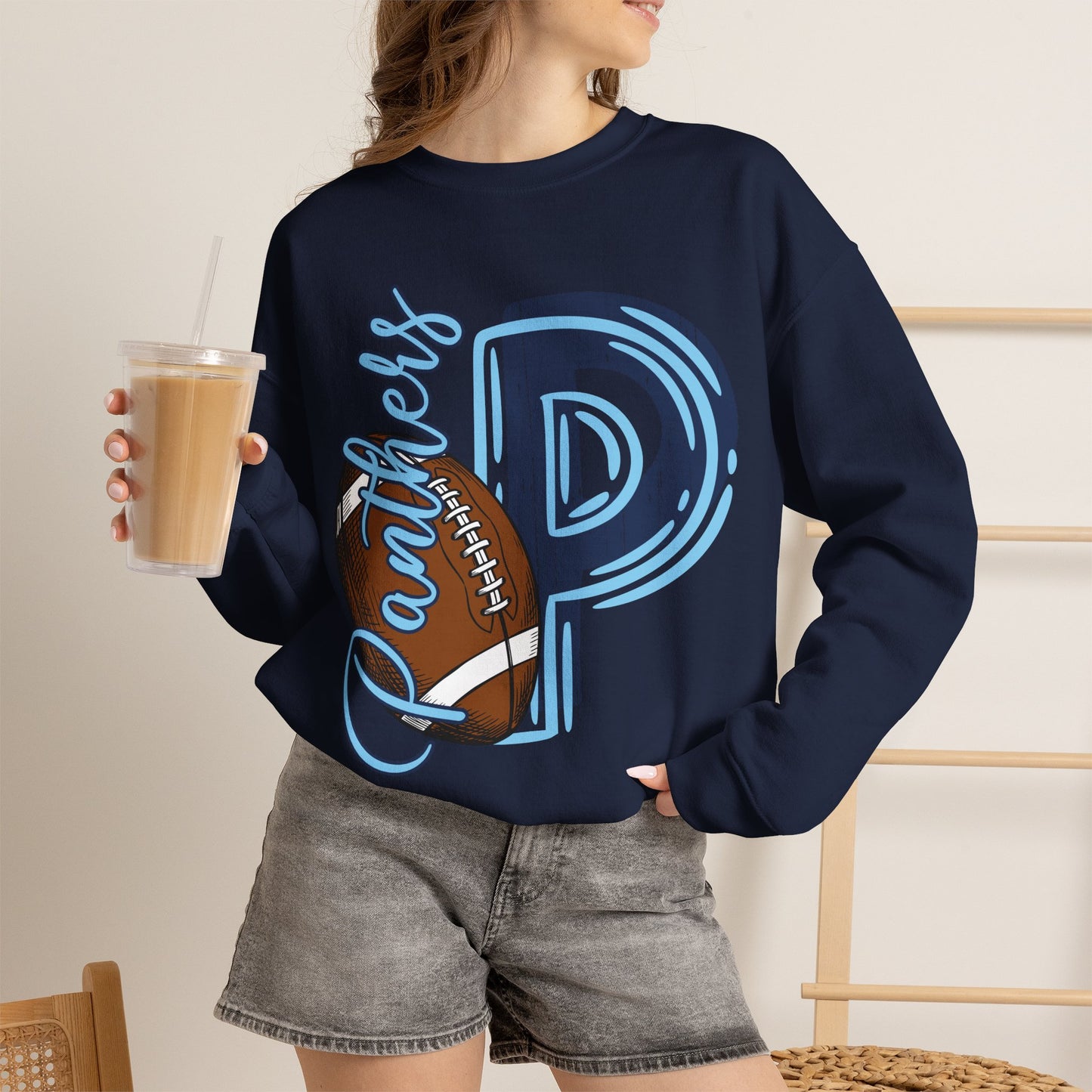 Panthers "P" Football Sweatshirt