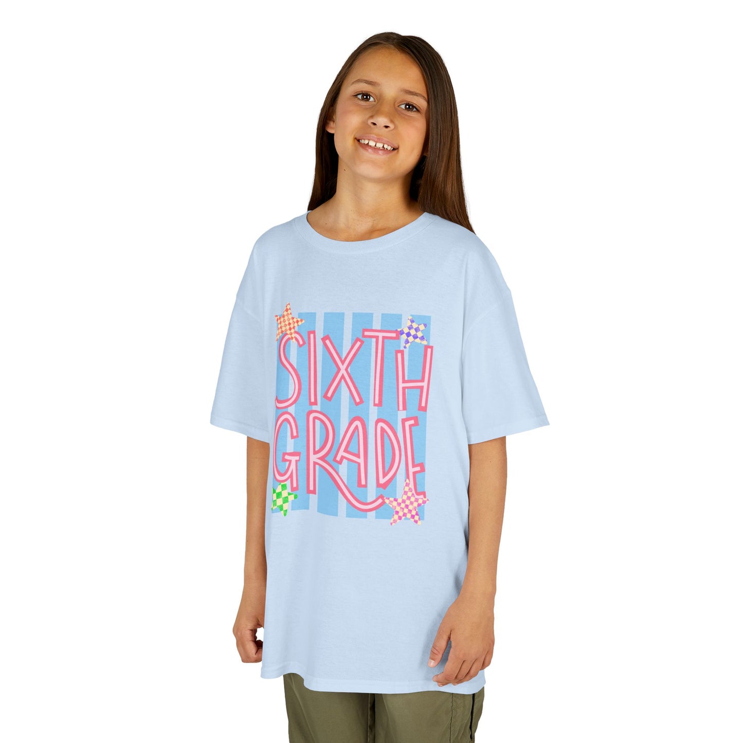 Sixth Grade Playful Back-to-School Tee