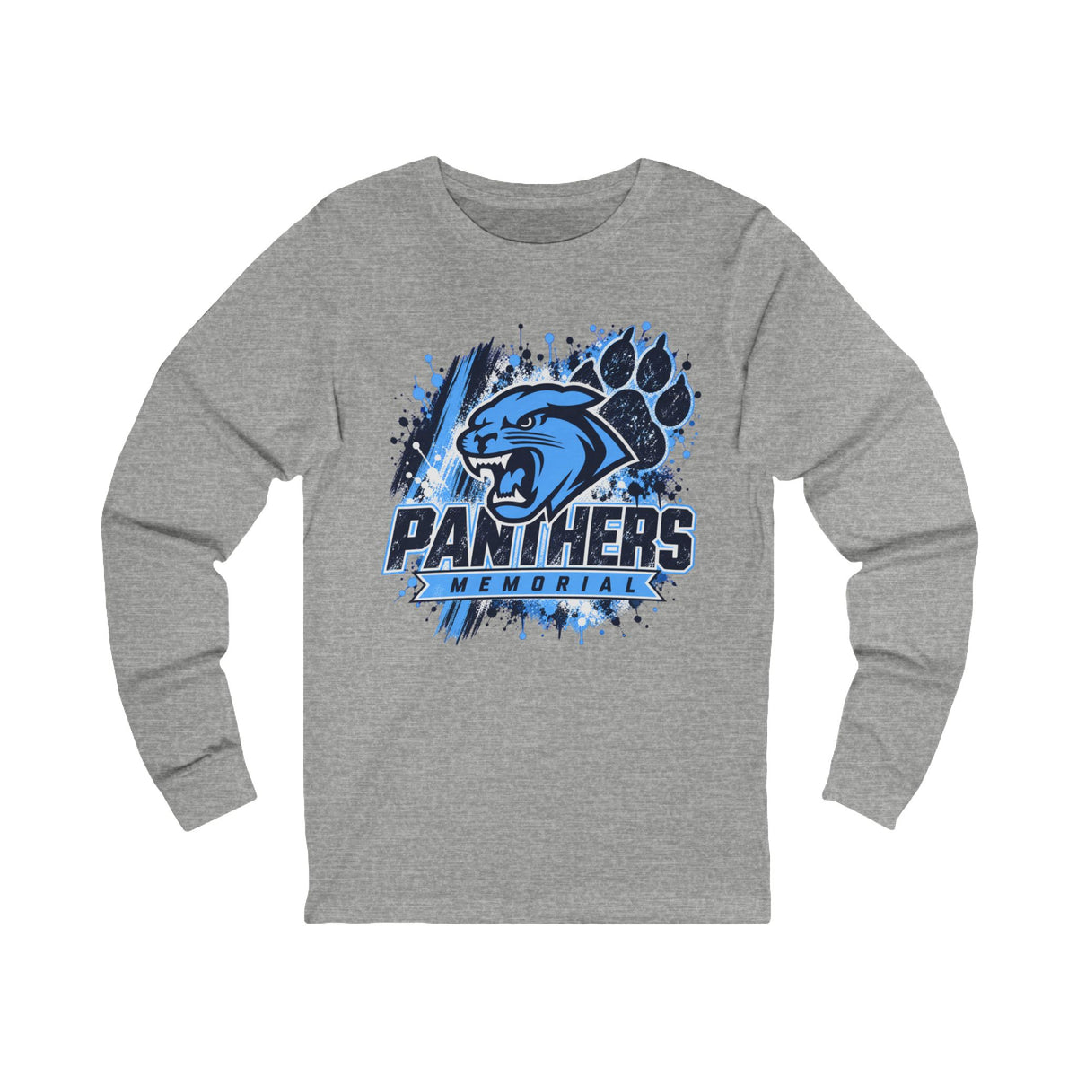 Memorial Panthers Logo - Long Sleeve