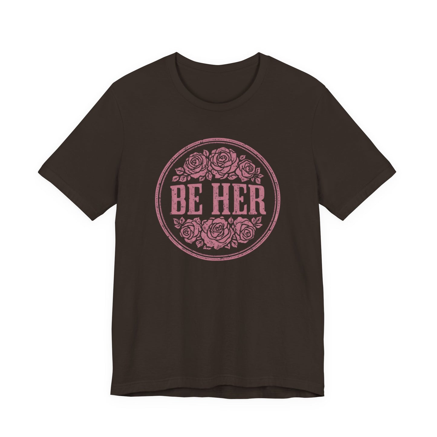 Be Her Floral Circle Tee