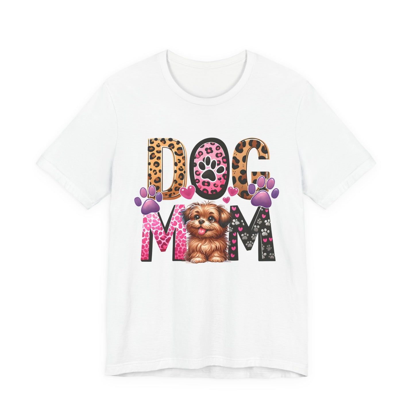 Leopard & Paw Print Graphic Tee