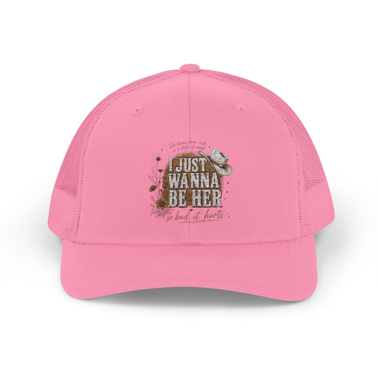 Rustic 'Just Wanna Be Her' Trucker Cap