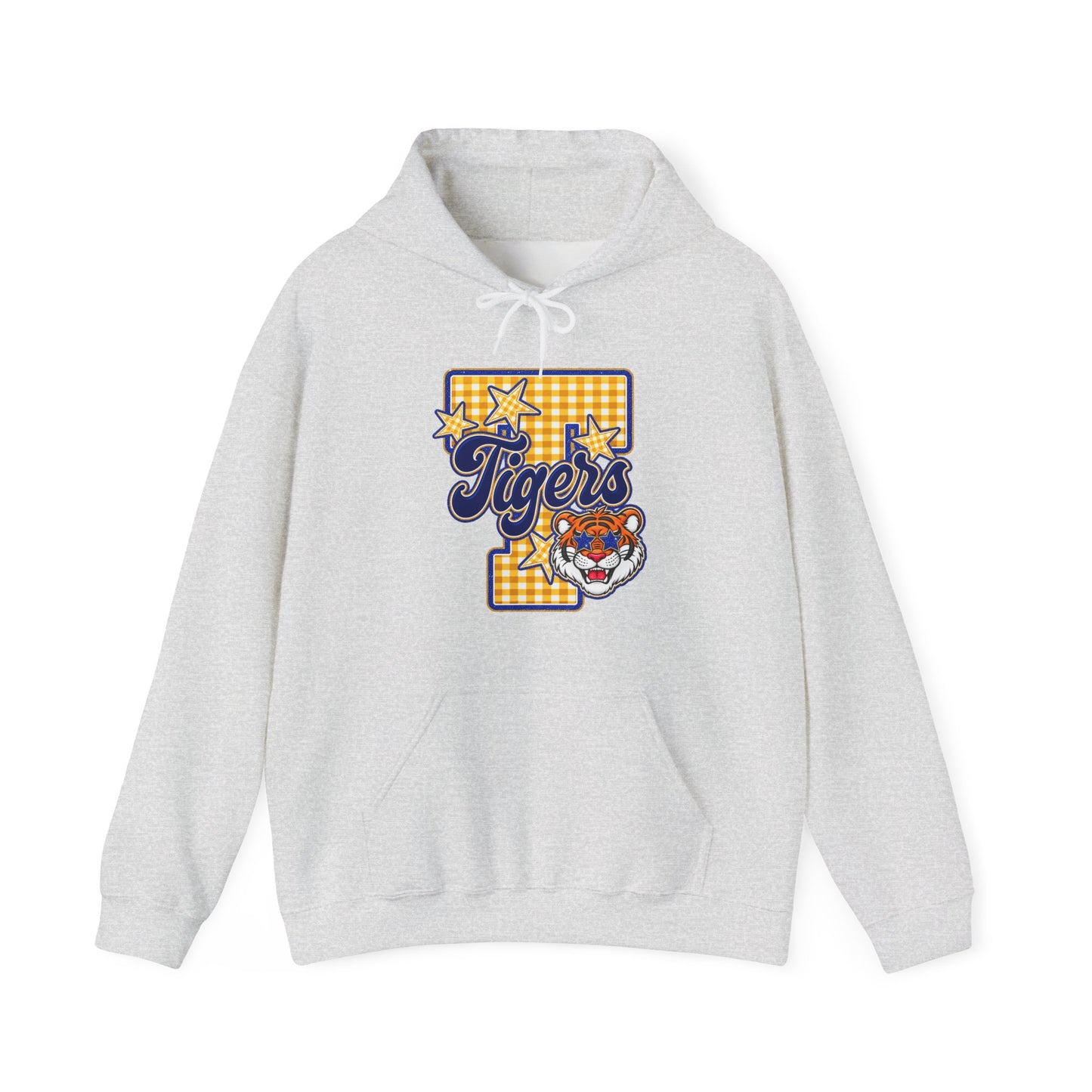 Frenship Tigers Gingham Hoodie