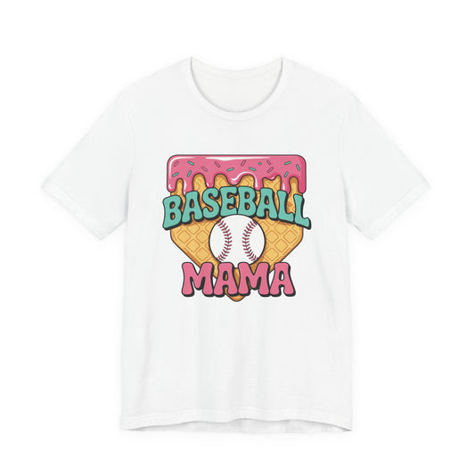 Ice Cream Cone Baseball Tee