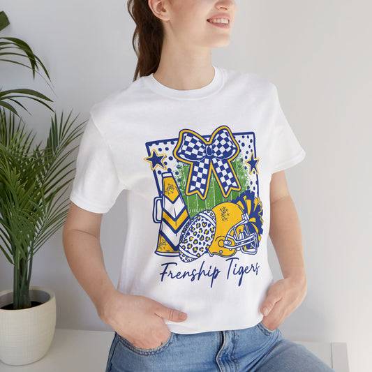 Friendship Tigers Cheer & Football Tee