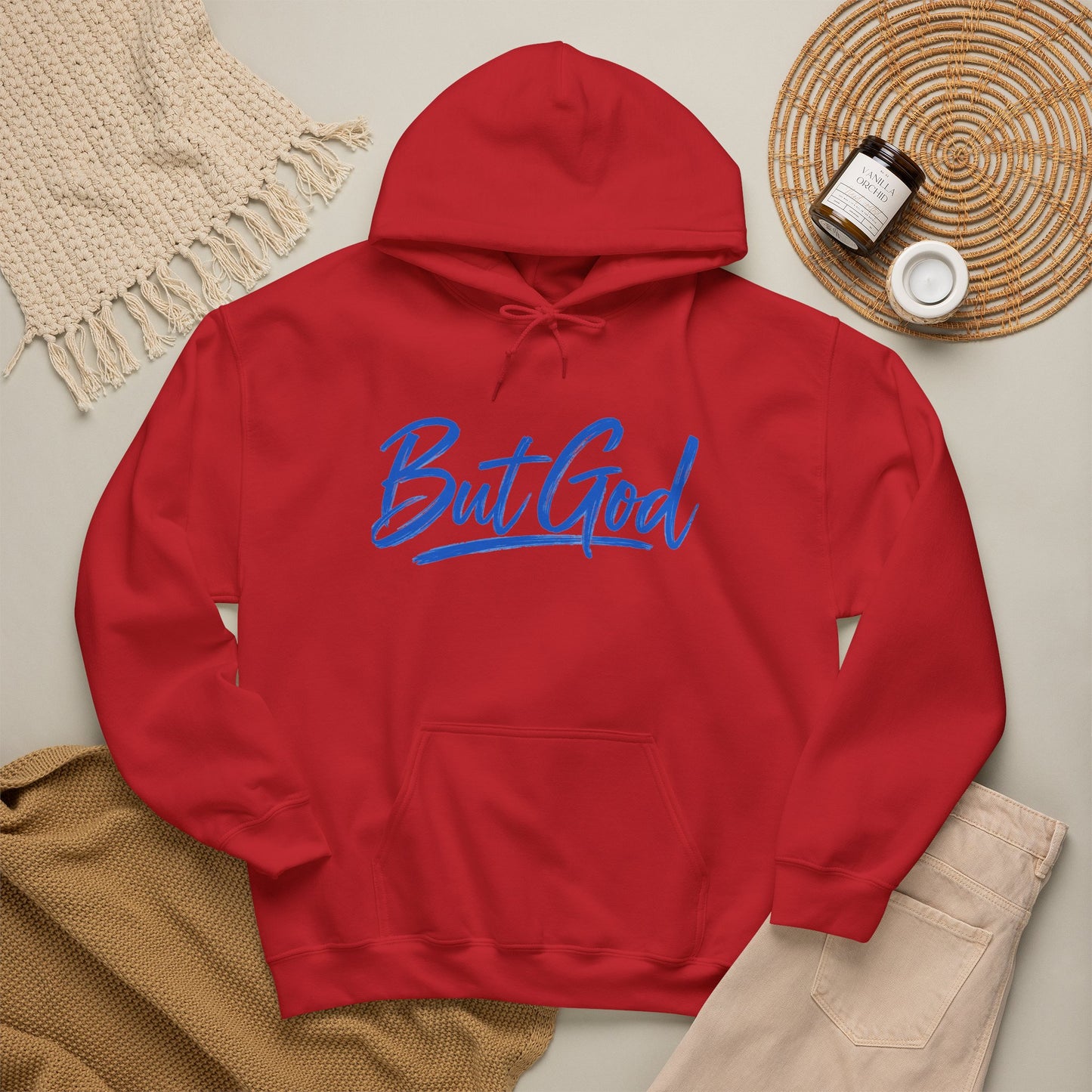 But God Hoodie - Blue