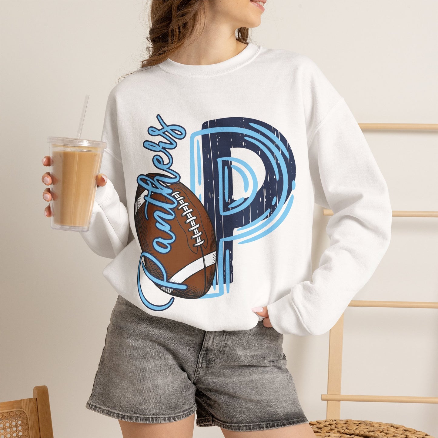 Panthers "P" Football Sweatshirt