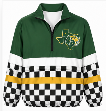 New Deal Lions Windbreaker - Checkered