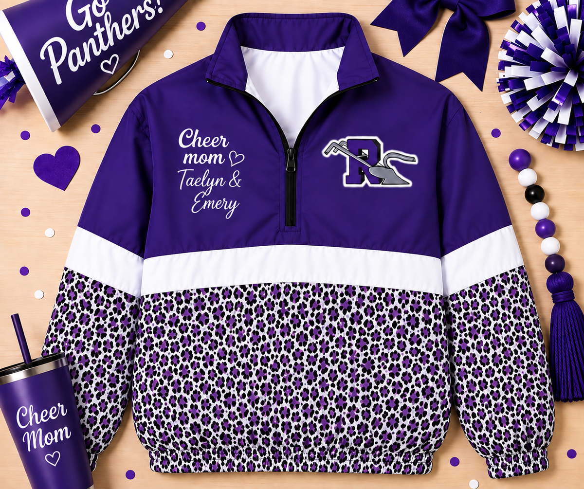 Roscoe Cheer Mom - Leopard